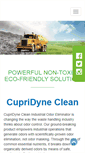 Mobile Screenshot of cupridyne.com